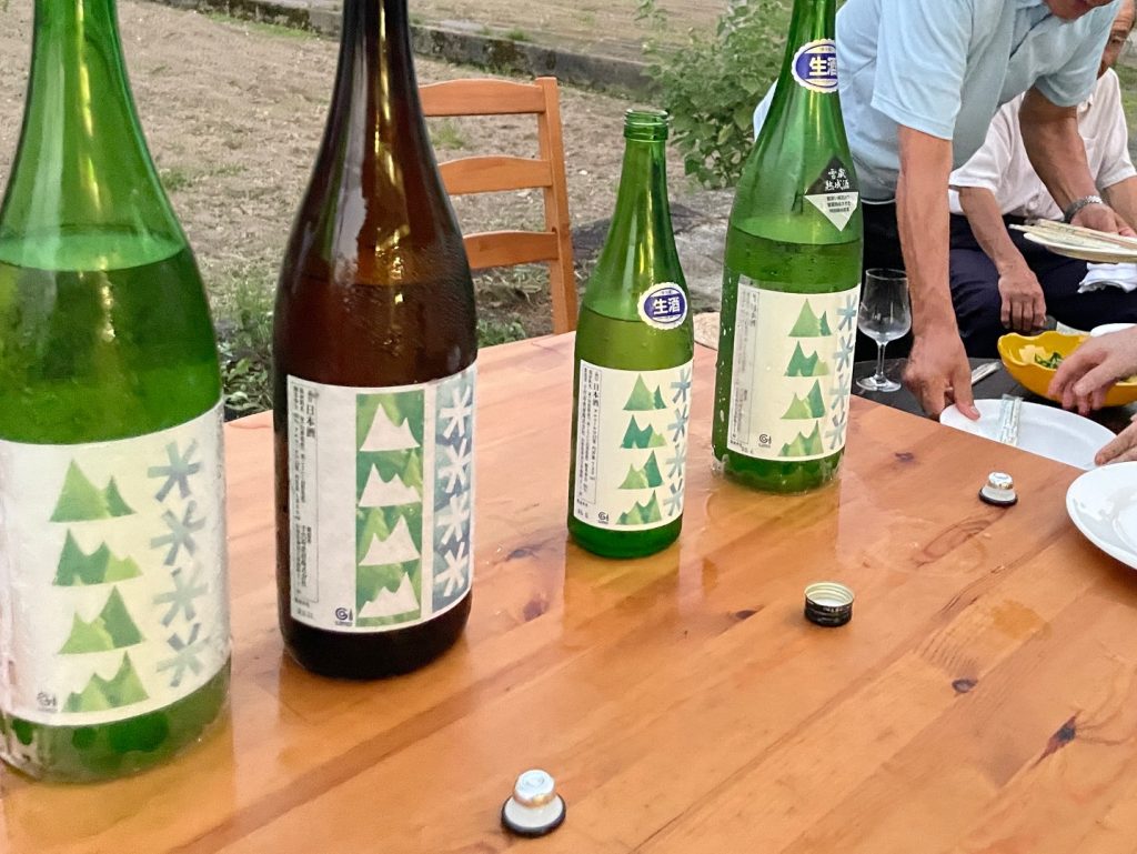 雪々山々飲み比べ